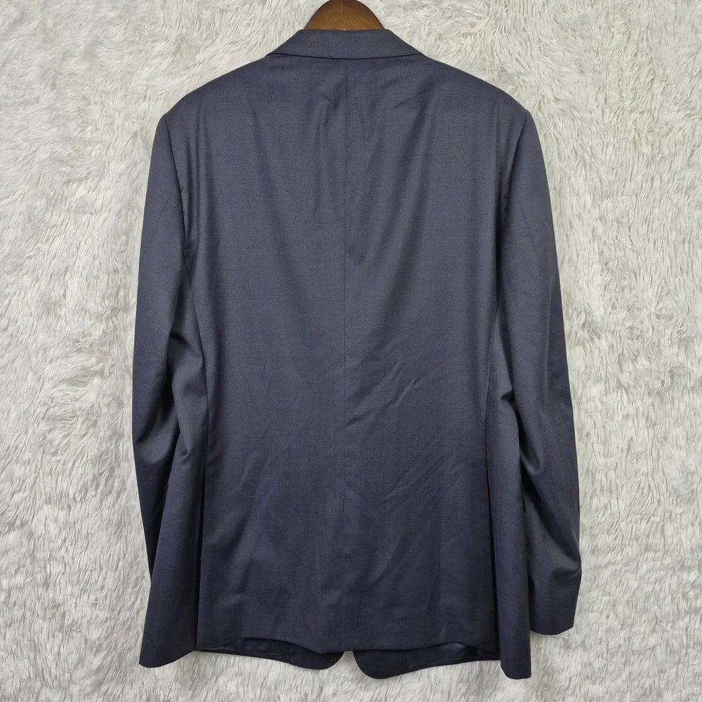 Samuelsohn Mens 44L‎ Navy Loro Piana Extreme Madison Performance Blazer
